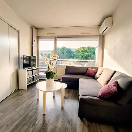 Apartament Tanit Corinthe - Standing Piscine Parking 4 Pers Antibes